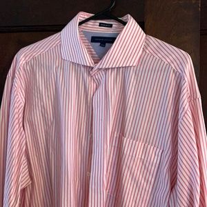 Tommy Hilfiger Pink Striped Button down